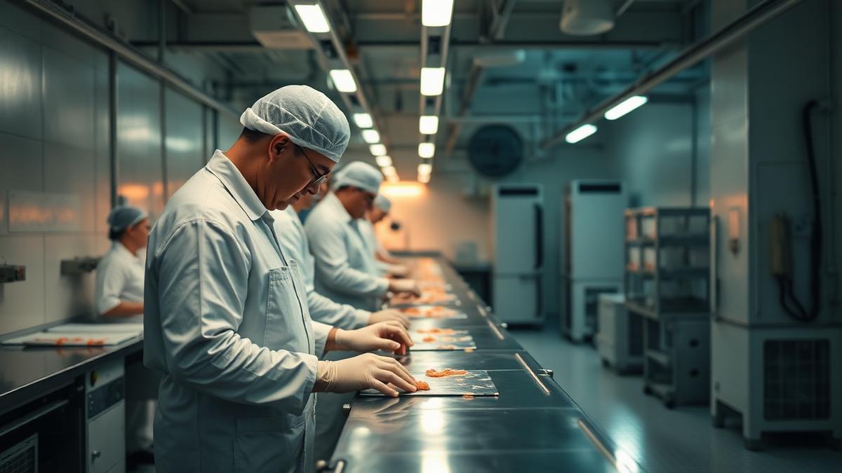 Situation de travail représentative du tissu économique de Somme : agroalimentaire